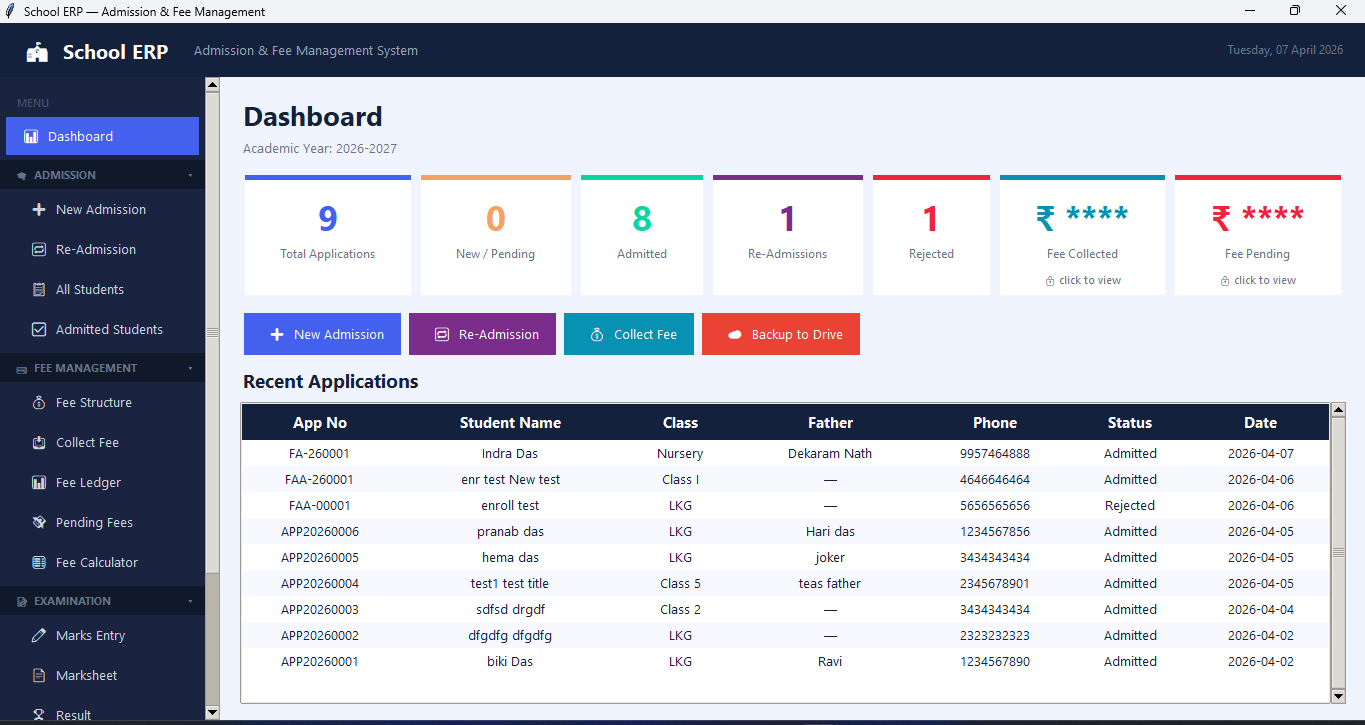 ERP Dashboard